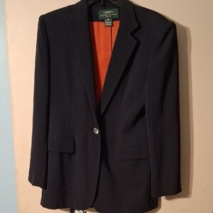 Lauren Ralph Lauren Black Blazer